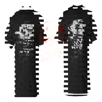 Poker Players ギフト 4エース トランプ Lucky Winner 長袖tシャツ Tシャツ - Kawaiitshirt