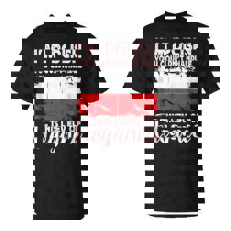 Poland Flag Proud Elegant Polish Boyfriend Girlfriend Tank Top T-Shirt | Mazezy