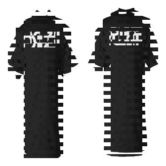 Polizei ドイツ警察 ドイツ法執行機関両面 長袖tシャツ Tシャツ - Kawaiitshirt