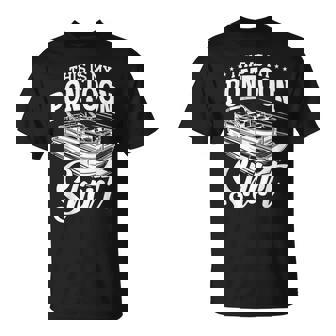 Pontoon Captain & Flatboat Skipper & Tritoon Captain T-Shirt | Mazezy