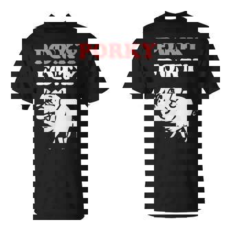 Porky Forty Drôle De 40 Ans Pour Les Amateurs De Cochons T-Shirt - Cadeauxyz