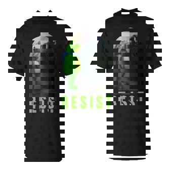 Portland Frog Protest Political Satire Activism Tee T-Shirt | Mazezy