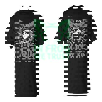 Portland Frog Protest In Frog We Trust T-Shirt | Mazezy