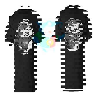 Portugal Flag Shark Portuguese Tank Top T-Shirt | Mazezy