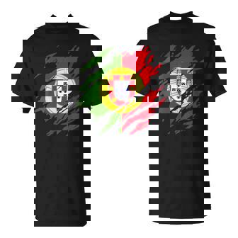 Portugal Portuguese Flag Pride T-Shirt | Mazezy