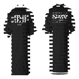 Promoted To Step-Mom Est 2027 Soon To Be Step-Mom Est 2027 T-Shirt | Mazezy