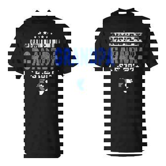 メンズ Promoted To Grandpa Est 2027 Dad Tシャツ - Kawaiitshirt