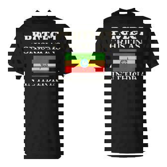 Protect Christians In Ethiopia T-Shirt | Mazezy