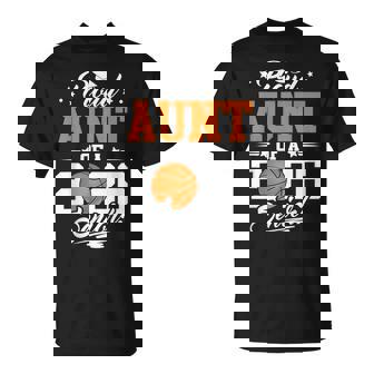 Proud Aunt Of A 2026 Senior Graduate Basketball T-Shirt | Mazezy