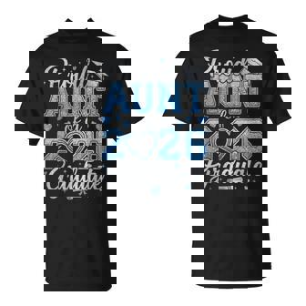 Proud Aunt Of A Class Of 2026 Graduate Senior Graduation T-Shirt - Seseable