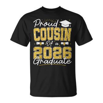 Proud Cousin Of A 2026 Graduate Senior 2026 Grad Family T-Shirt - Thegiftio