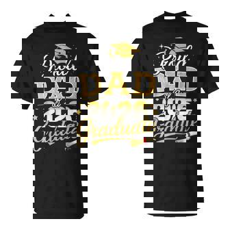 Proud Dad Of A Class Of 2026 Graduate Senior Graduation T-Shirt - Seseable