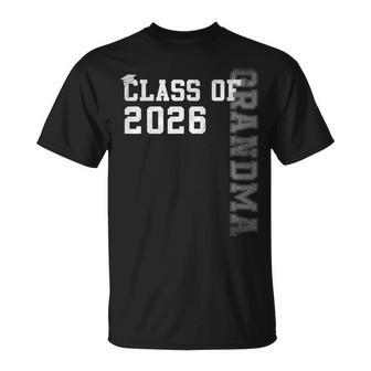 Proud Grandma Of A 2026 Graduate Grad Senior Graduation T-Shirt | Seseable CA
