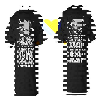 Proud Husband Of Beautiful Bosnian Wife Bosnia Flag Tank Top T-Shirt | Mazezy