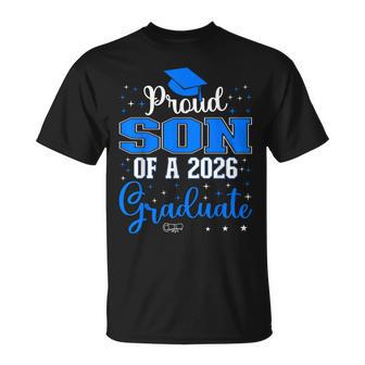 Proud Son Of A Class Of 2026 Graduate For Graduation T-Shirt - Monsterry
