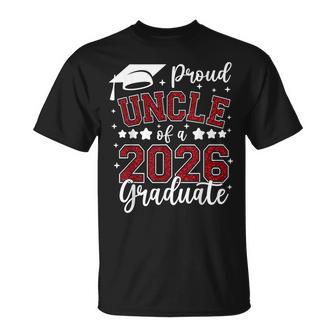 Proud Uncle Of A 2026 Graduate Senior 2026 Graduation T-Shirt | Mazezy