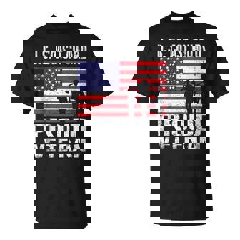 Proud Veteran US Coast Guard Patriotic Tee Tank Top T-Shirt | Mazezy