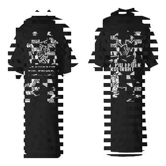 Proud 消防士 消防用品 グラフィック シンボル 消防士 長袖tシャツ Tシャツ - Kawaiitshirt