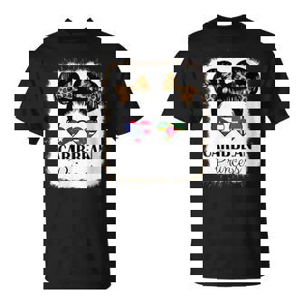 Puerto Rico And Dominica Girl Half Boricua Half Dominica T-Shirt | Mazezy