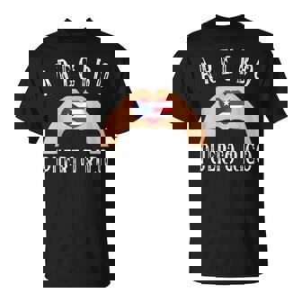 Puerto Rico Flag Heart Arecibo City Tシャツ - Kawaiitshirt