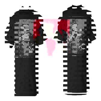 Punk Love Kiss Moment In Rebel Style T-Shirt | Mazezy