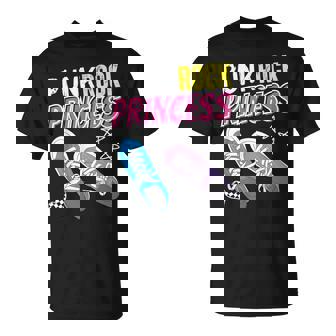 Punk Rock Princess For Girls Who Love Punkrock Music & Bands T-Shirt - Thegiftio