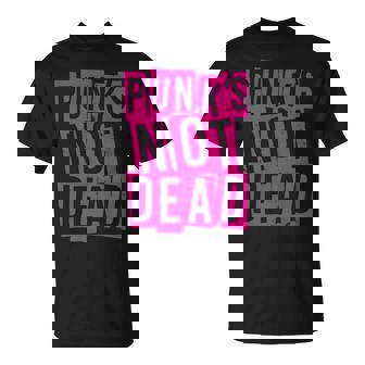 Punk's Not Dead -Intage Punk Rock Punk Is Not Dead Manga Larga Camiseta unisex - Regaloses