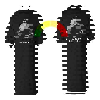 Pure Cortisol 面白いストレスメーターで走る 長袖tシャツ Tシャツ - Kawaiitshirt