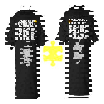 Puzzle Check Out My Piece Puzzle T-Shirt | Mazezy