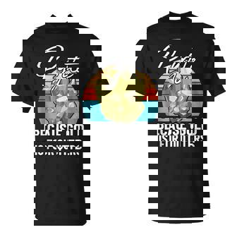 Pyrite Because Gold Is For Quitters Cute Earth Science Lover Tank Top T-Shirt | Mazezy