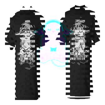 Rabbit Gaming Video Gamer Video Game Console Player T-Shirt | Mazezy