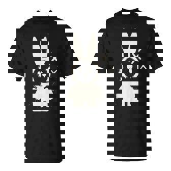 Rabbit Kawaii Creepy-Cute Bunny Aesthetic K-Pop & Alt Vibe Tank Top T-Shirt | Mazezy