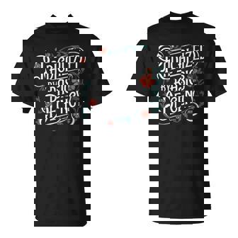 Radicalized By Basic Decency Vintage Floral Women T-Shirt | Seseable UK