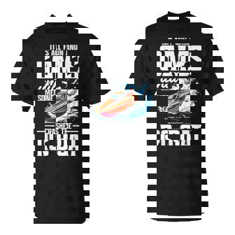 Radio Controlled Boat Cruise Model All Fun RC Boat Captain T-Shirt | Mazezy