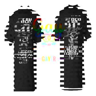 Rainbow Flag LGBTQ Month Pansexual Human Rights Gay Pride Tank Top T-Shirt | Mazezy