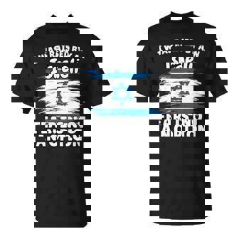 I Was Raised By a Israeli Israel Flag For Son Daughter T-Shirt | Mazezy