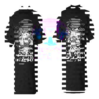 Ramen Cat Esthétique Thème T-Shirt - Cadeauxyz