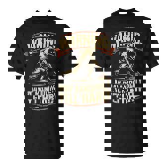 Randomly Yell Hard Ice Sweeping Rock Stone Sliding Curling T-Shirt | Mazezy