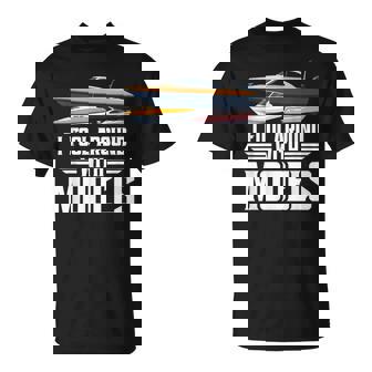 RC Captain Model RC Model I Fool Remote Control Boat T-Shirt | Mazezy