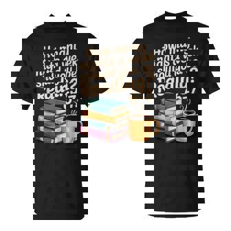 Reading 6 7 Six Seven Meme English Teacher Book Lover T-Shirt | Mazezy