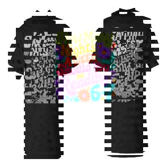 Reading Six Seven Meme Book Lover 67 Teacher 6 7 T-Shirt | Mazezy