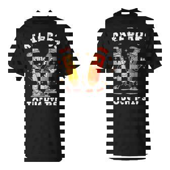 Real Bros Touch Tips Gay T-Shirt | Mazezy