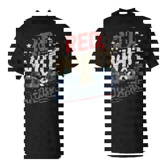 Red And Blueberries Patriotic Fourth Of July T-Shirt | Mazezy