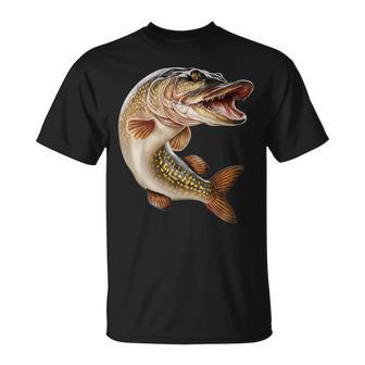 Regalo Pescador Lucio Depredador Pesca Lucio Camiseta unisex - Regaloses