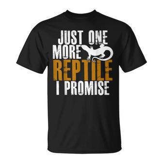 Reptile Lovers Propietarios De Lagartos Para Dueños De Reptiles Camiseta unisex - Regaloses
