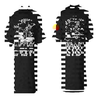 Retired Camper Retirement Camping T-Shirt | Mazezy