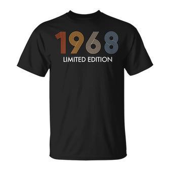 Retro 58 Jahre Jahrgang 1968 Limited Edition 58 Geburtstag T-Shirt - Geschenkecke