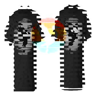 Retro Bird Watching Pelican T-Shirt | Mazezy