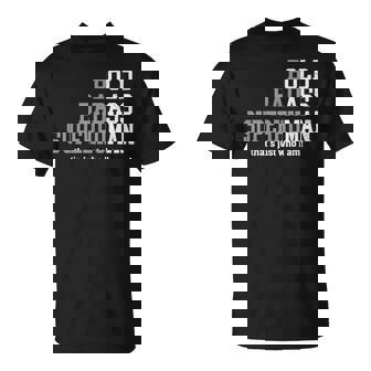 Retro Bold Ba-Dass That's Just Who I Am Old Ass Man Dad Life T-Shirt | Seseable UK