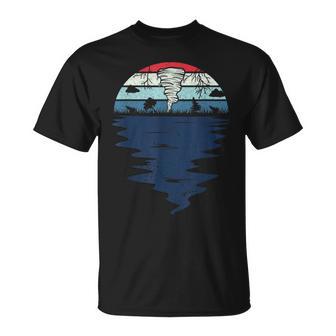 Rétro Chasseur De Tornades Tempête Chasser Les Tornades T-Shirt - Cadeauxyz